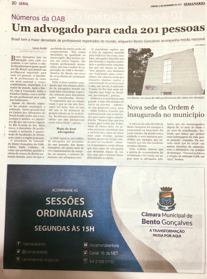 Jornal Semanário - 27/06/2016 - Edição 3253 by Jornal Semanário - Bento  Gonçalves - RS - Issuu